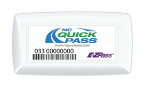 NC Quick Pass transponder