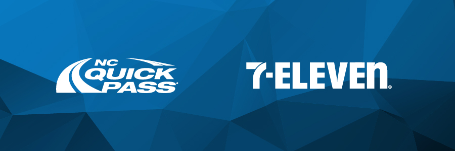 Logos for NC Quick Pass and 7-Eleven