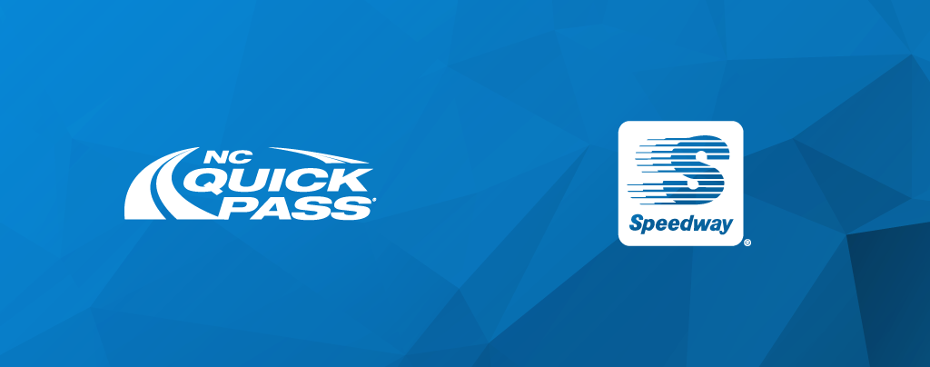 Logos for NC Quick Pass and Speedway