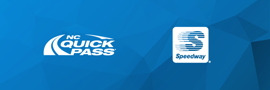 Logos for NC Quick Pass and Speedway