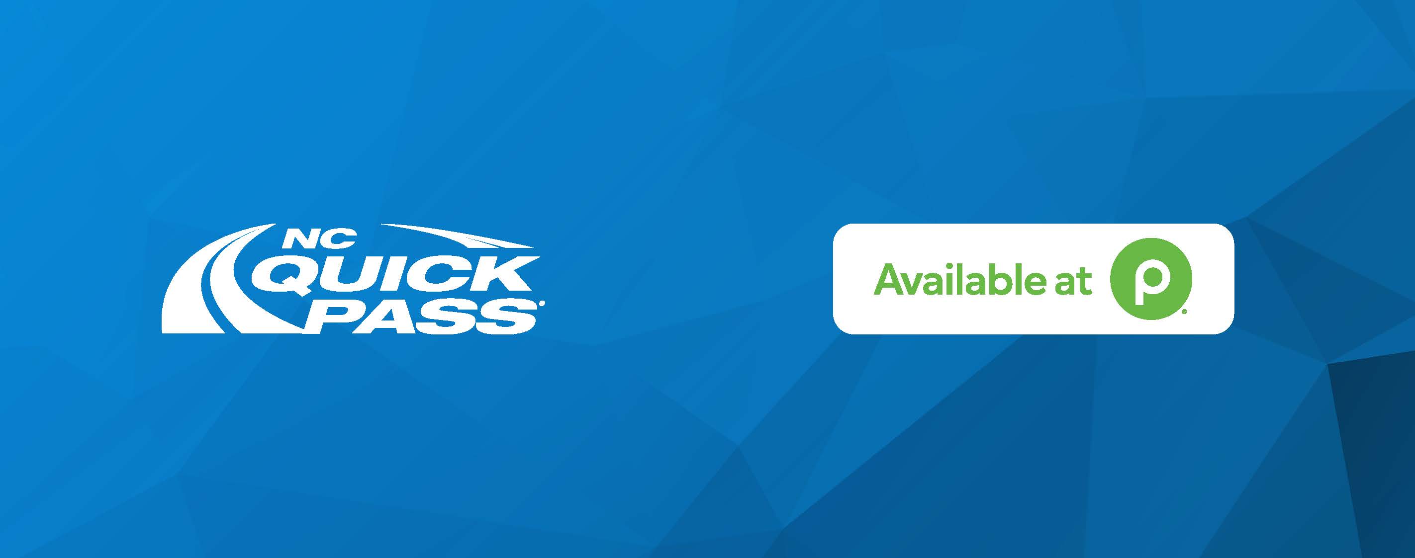 Logos for NC Quick Pass and Publix