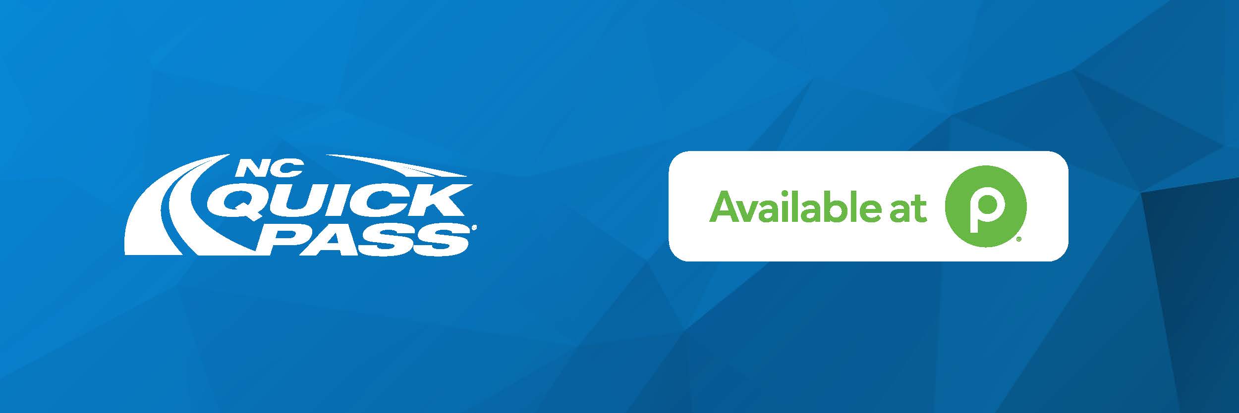 Logos for NC Quick Pass and Publix